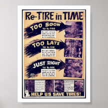 Re-Tirein Time Posters