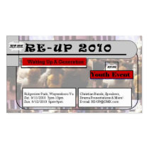RE-UP 2010 BUSINESS CARD TEMPLATE