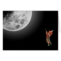 Reach for the Moon Encouragement/Support Card