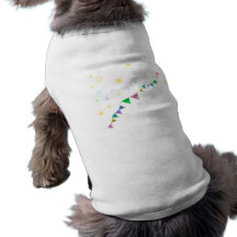 Reach for the Stars Cute Bird Bunting Doggie Tee Shirt