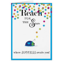 Reach for the Stars Success Greeting Cards