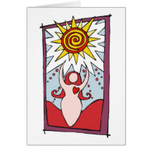 Reach for the Sun Greeting Cards