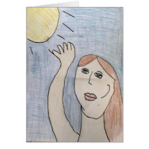 Reach for the Sun notecard