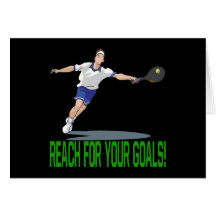 Reach For Your Goals Greeting Cards