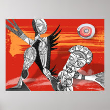 reaching for raven 54 print