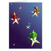 Reaching The Stars Greeting Cards