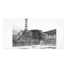 Réacteur nucléaire de Chernobyl Photocartes Personnalisées