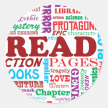 Read all about it! stickers