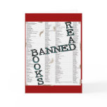 READ BANNED BOOKS GREETING CARD
