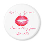 Read my Lipstick Fridge Magnets
