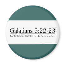 Read the Bible Galatians 5:22-23 Fridge Magnets