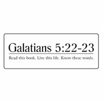 Read the Bible Galatians 5:22-23 Photo Cut Outs