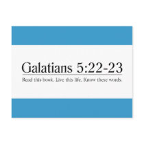 Read the Bible Galatians 5:22-23 Postcards