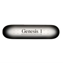 Read the Bible Genesis 1 Skate Boards