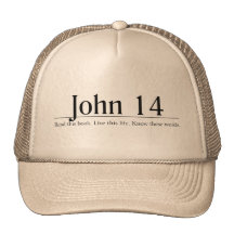 Read the Bible John 14 Trucker Hats