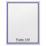 Read the Bible Psalm 150 letterhead