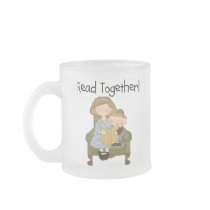 Read Together Mom and Boy Tshirts and Gifts Coffee Mugs