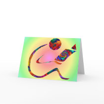 Reader - Bibliophile Greeting Card