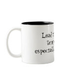 Readers: Lead Me Not Into Temptation Mug