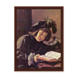 Reading Boy By Hals Frans Postcards