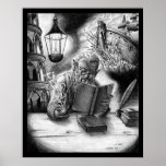 Reading Gnome Print