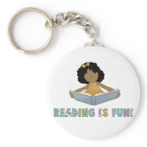Reading Is Fun! Keychain