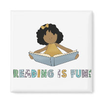 Reading Is Fun! Magnets
