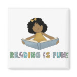 Reading Is Fun! magnets
