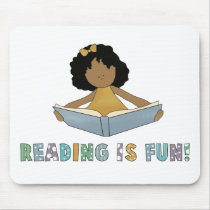 Reading Is Fun! Mouse Pad