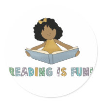 Reading Is Fun! Sticker