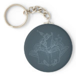 Reading is power key chains