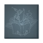 Reading is power refrigerator magnet