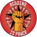 Reading Is Power photo sculptures