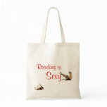 Reading is Sexy - Book Tote Canvas Bag