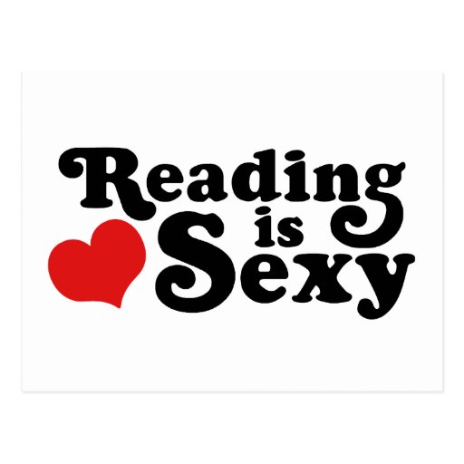 Reading Is Sexy Card Post Card