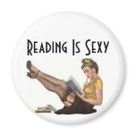 Reading Is Sexy Refrigerator Magnet
