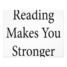 Reading Makes You Stronger Invites