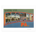 Reading, Pennsylvania - Large Letter Scenes Post Card