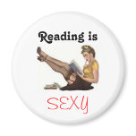 reading pinut, Reading is, SEXY magnets