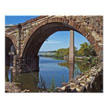 Reading Railroad Bridge PHOTO PRINT