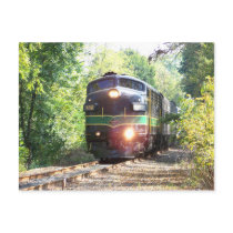 Reading Railroad Lines FP7 Diesel Locomotive 902 Post Card