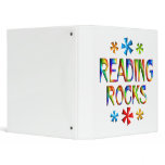 READING ROCKS binders