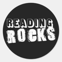 Reading Rocks Sticker