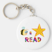 Reading Star Keychain