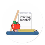 Reading Teacher (Notebook) stickers
