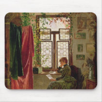 Reading the letter mousepads