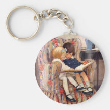 Reading Together Key Chains