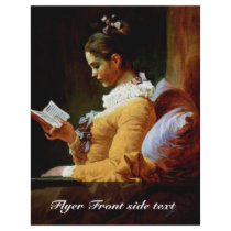Reading Women By Fragonard Jean-Honoré (Best Quali Flyer Design