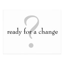 Ready for a Change Business Marketing Postcard