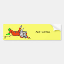 Ready For Bed Mouse Bumper Sticker